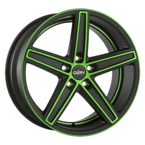 FELGI OXIGIN 18 CONCAVE 5x112 9 5x19 ET35 Neon Green Polish Matt