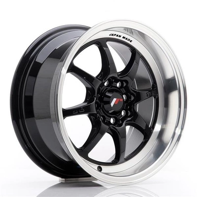 FELGI JAPAN RACING TF2 15x7.5 ET10 4x100/114 Gloss Black