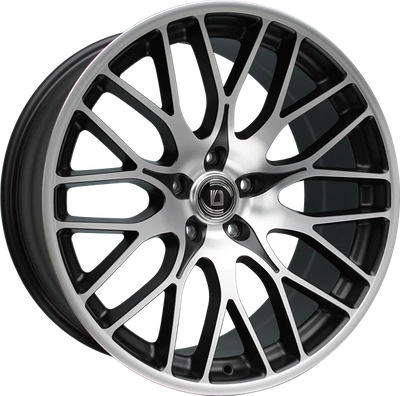 FELGI DIEWE FINA 5x120 10x22 ET42 Nero Machined