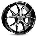 FELGI KESKIN KT19 8x18 5x108 ET45 Black Front Polish