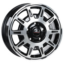 Felgi Arceo Stars LT1 5x130 6.5x16 ET60 Black Diamond