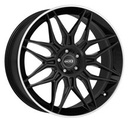 FELGI DOTZ LONGBEACH DARK 5x114.3 10.5x21 ET48 Black Polished Lip