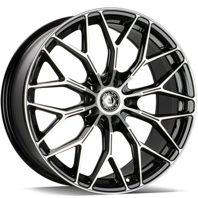 Felgi WRATH WF-16 5x112 8.5x19 ET40 Black Polished