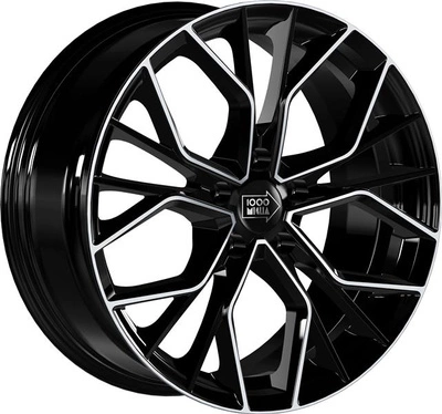 FELGI MILLE MIGLIA 1020 5x108 8.5x19 ET45 Gloss Black Polished