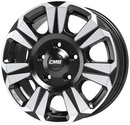 FELGI CMS C31 5x114.3 6.5x17 ET48 Diamond Black