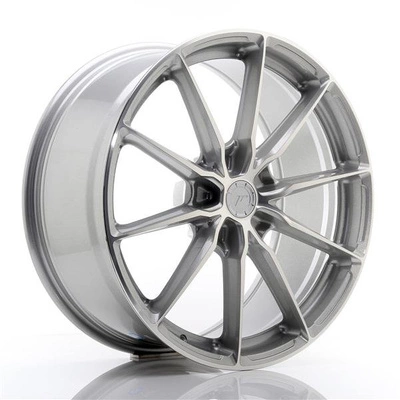 FELGI JAPAN RACING JR37 20x9 ET20-45 5H Blank Silver Machined Face