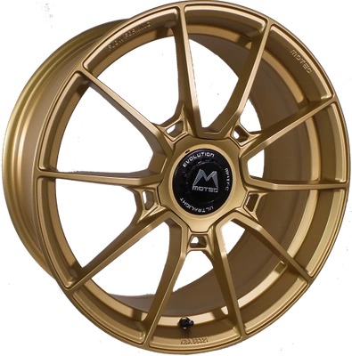 Felgi Motec Ultralight Evo 5x114 8.5x19 ET48 Matt Light Gold