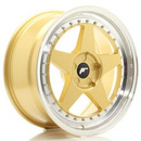 Felgi Japan Racing JR6 18x8.5 ET20-40 5H BLANK Gold w/Machined Lip