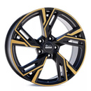 Felgi MAM RS5 5x120 8x18 ET35 Matt Black Front Copper