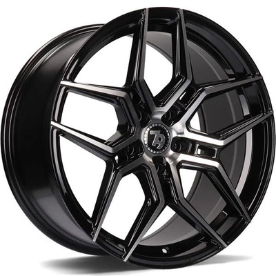 FELGI SEVENTY9 SV-B 5x114.3 8x18 ET40 Black Front Polished