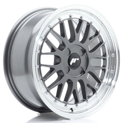 Felgi Japan Racing JR23 17x7.5 ET20-40 4H BLANK Hyper Gray w/Machined Lip