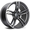 FELGI CARBONADO DIAMOND 5x120 8.5x18 ET20 Matt Anthracite Front Polished