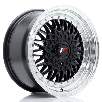 Felgi Japan Racing JR9 16x8 ET25 BLANK Gloss Black w/Machined Lip