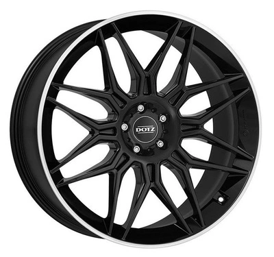 FELGI DOTZ LONGBEACH DARK 5x114.3 10.5x21 ET48 Black Polished Lip