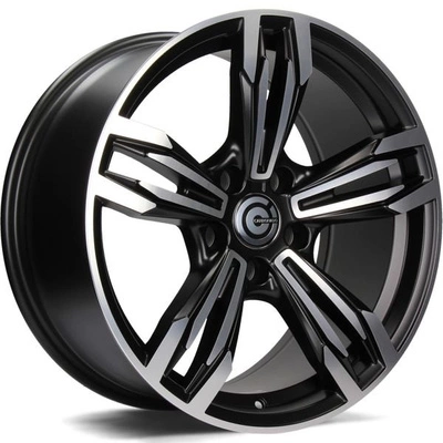 FELGI CARBONADO DYNAMITE 5x120 8.5x18 ET20 Matt Black Front Polished