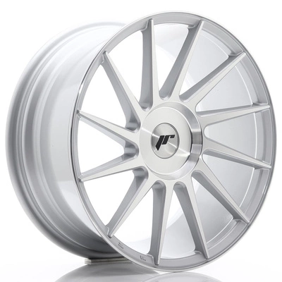 Felgi Japan Racing JR22 18x8.5 ET40 Blank Silver Machined Face