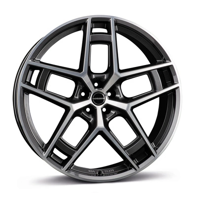 Felgi Borbet TF 5x112 10.5x24 ET20 Graphite Polished Glossy