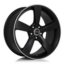 FELGI AVUS AF10 5x112 9.5x19 ET20 MATT BLACK POLISHED