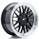 Felgi Japan Racing JR23 18x8 ET20-42 5H BLANK Glossy Black w/Machined Lip