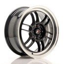 FELGI JAPAN RACING JR7 16x7 ET38 4x100/114 Gloss Black w/Machined Lip