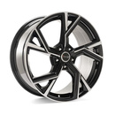 FELGI AVUS AF20 5x112 9.5x21 ET20 Black Polished