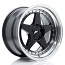 Felgi Japan Racing JR6 18x10.5 ET0-25 5H BLANK Gloss Black w/Machined Lip