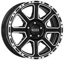 FELGI DOTZ 4x4 KALAHARI DARK 5x127 8x17 ET30 Black Polished