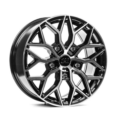 Felgi 1AV ZX12T 5x160 8x18 ET50 Gloss Black Polished