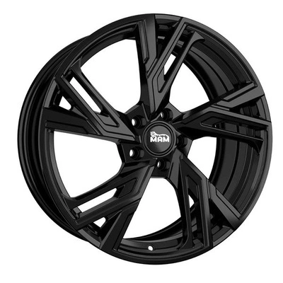 FELGI MAM RS5 5x120 8.5x19 ET35 BLACK PAINTED