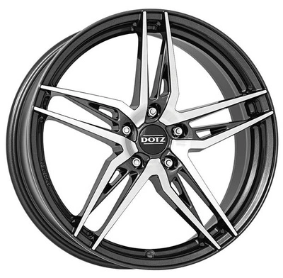 FELGI DOTZ INTERLAGOS DARK 5x114.3 7.5x19 ET45 Gunmetal Polished