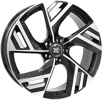 FELGI MILLE MIGLIA MME-5 5x112 8x20 ET45 Gloss Black Polished