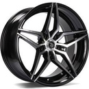 FELGI SEVENTY9 SV-A 5x120 9x18 ET35 Black Front Polished