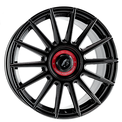 FELGI DAMINA DM09 5x112/120 8.5x19 ET35 Black Painted Red