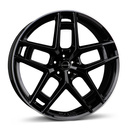 Felgi Borbet TF 5x112 10.5x24 ET40 Black Rim Polished Glossy