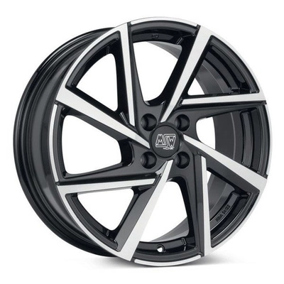 FELGI MSW 80-4 4x100 6.5x16 ET45 Gloss Black Full Polished