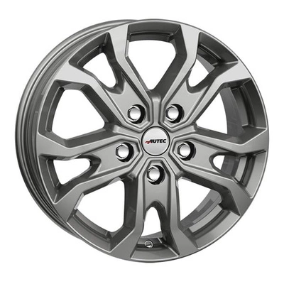 FELGI AUTEC KISO 5x120 6.5x16 ET44 Titanium Silver