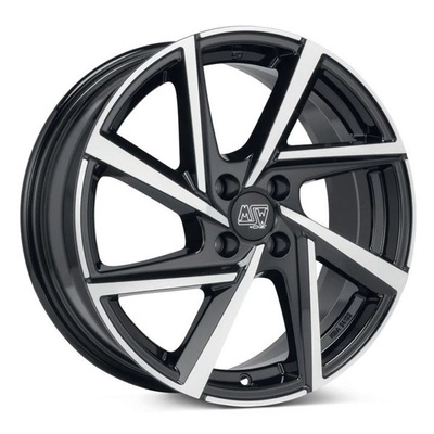 FELGI MSW 80-4 4x108 6.5x16 ET32 Gloss Black Full Polished