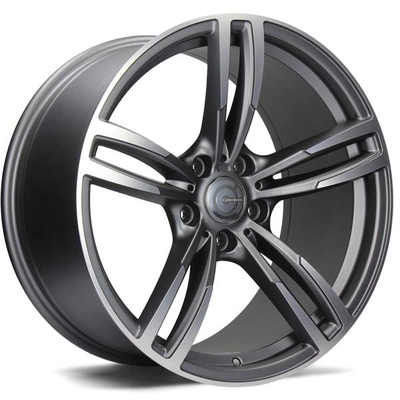 FELGI CARBONADO DIAMOND 5x120 8.5x18 ET33 Matt Anthracite Front Polished