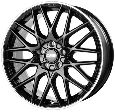 FELGI CMS C25 5x112 8x18 ET46 Diamond Rim Black