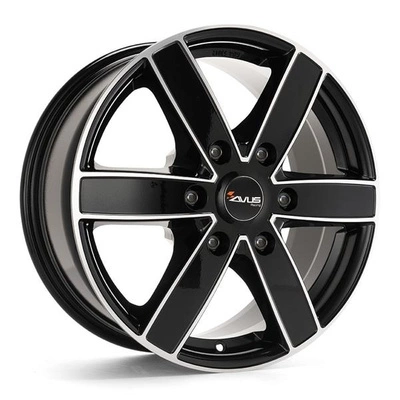 FELGI AVUS AC-V61 6x139.7 8x18 ET55 Black Polished