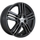 FELGI RONAL R57 5x105 7.5x17 ET42 Matt Black Front Diamond Cut