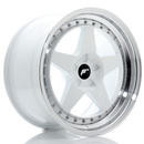 Felgi Japan Racing JR6 18x9.5 ET20-40 5H BLANK White w/Machined Lip