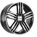 FELGI RONAL R57 4x108 7.5x18 ET24 Black Front Diamond Cut