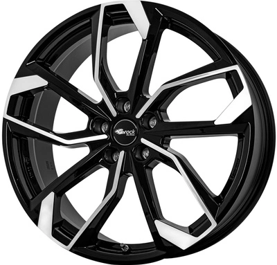 Felgi RC-Design RC34 5x100 6x16 ET40 Glossy Black Polished