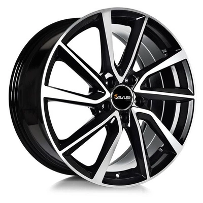 FELGI AVUS AC-518 4x100 5.5x15 ET40 Black Polished