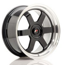 FELGI JAPAN RACING JR12 17x8 ET35 Blank Gloss Black