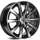 FELGI CARBONADO RAVEN 4x100/98 6.5x15 ET35 Black Front Polished