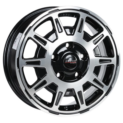 Felgi Arceo Stars LT1 5x130 6.5x16 ET62 Black Diamond