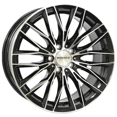 FELGI MONACO WHEELS GP2 5x120 9.5x21 ET42 Gloss Black Polished