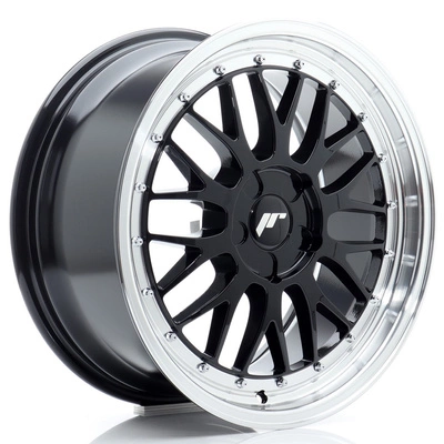 Felgi Japan Racing JR23 18x8.5 ET20-48 5H BLANK Gloss Black w/Machined Lip